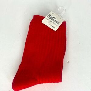 NEW…Red socks OS (one size) from Forever21